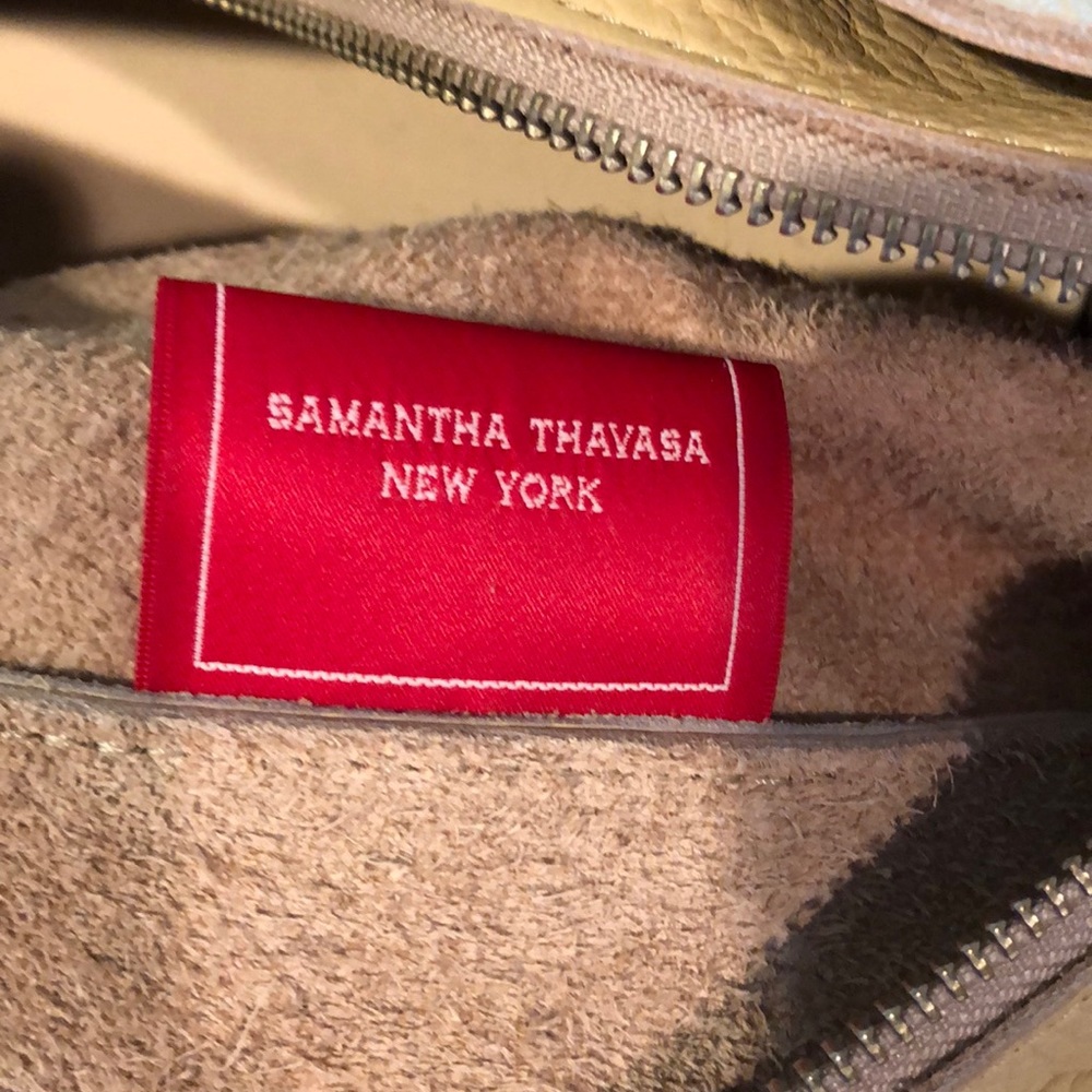 NWOT Samantha Thavasa New York leather handbag - Picture 8 of 8